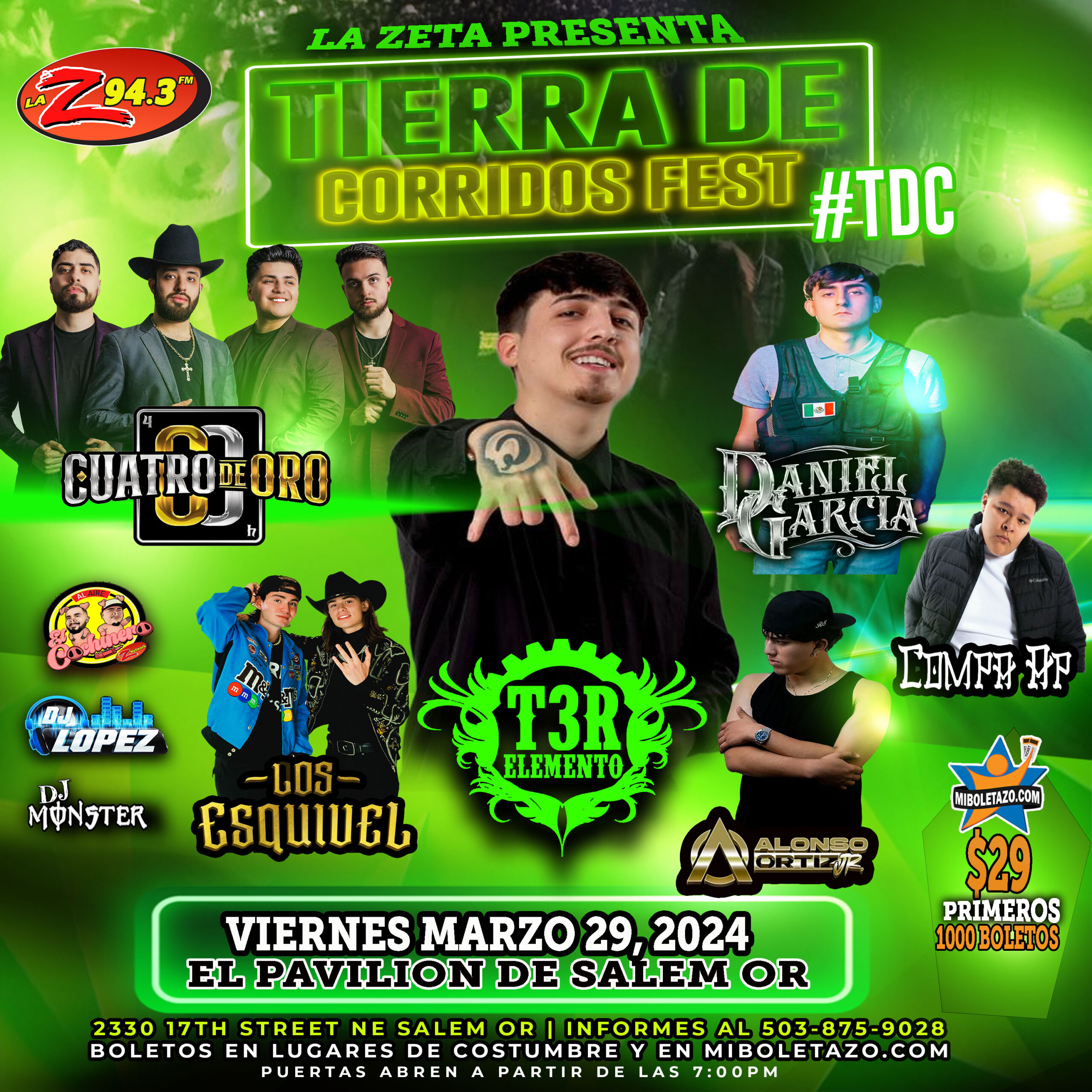 Bustos Media TIERRA DE CORRIDOS FEST Oregon State Fair and Expo Center